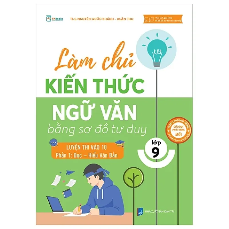 Làm Chủ Kiến Thức Ngữ Văn Lớp 9 Bằng Sơ Đồ Tư Duy – Luyện Thi Vào 10 - Phần 1: Đọc - Hiểu Văn Bản - Nguyễn Quốc Khánh, Xuân Thu 453892