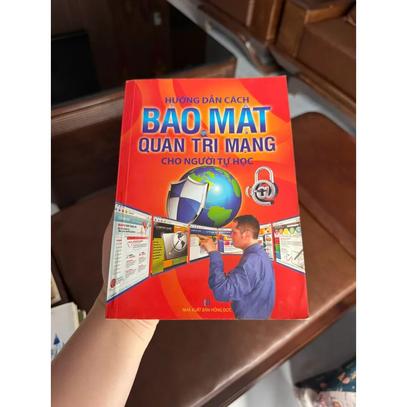 Hướng Dẫn Cách Bảo Mật & Quản Trị Mạng Cho Người Tự Học | Sách IT cơ bản - K3 1008341