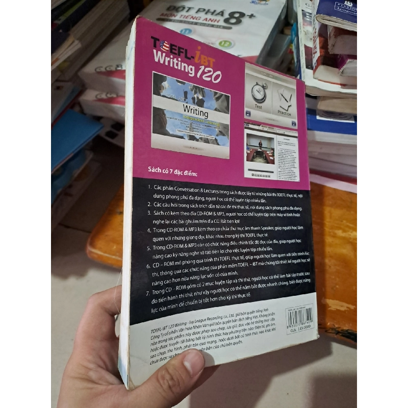 Toefl iBT 120 writing 2009 mới 80% ố vàng HCM0808 HỌC NGOẠI NGỮ 919439