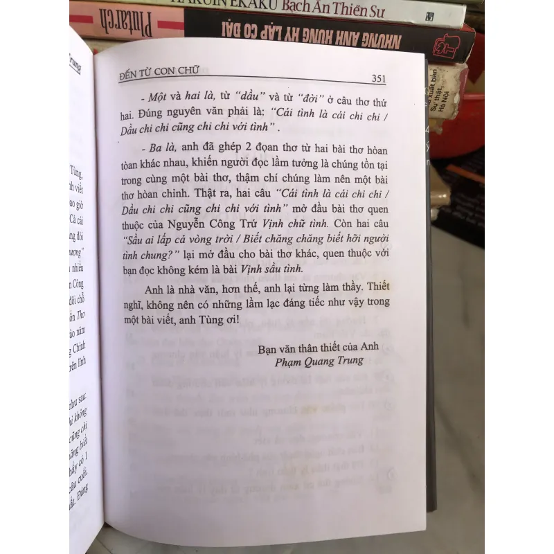 Đến từ con chữ - Phạm Quang Trung 992568