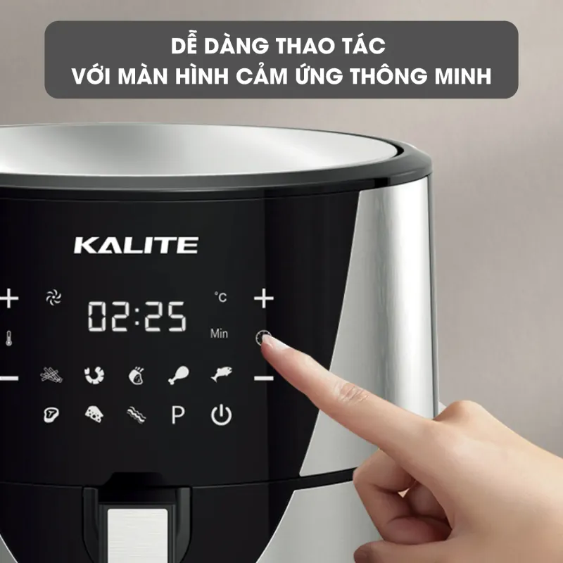 Nồi chiên không dầu KALITE Q8 8 lít 796463