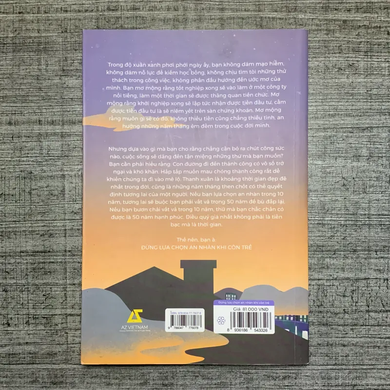 Đừng Chọn An Nhàn Khi Còn Trẻ - Cảnh Thiên 707921