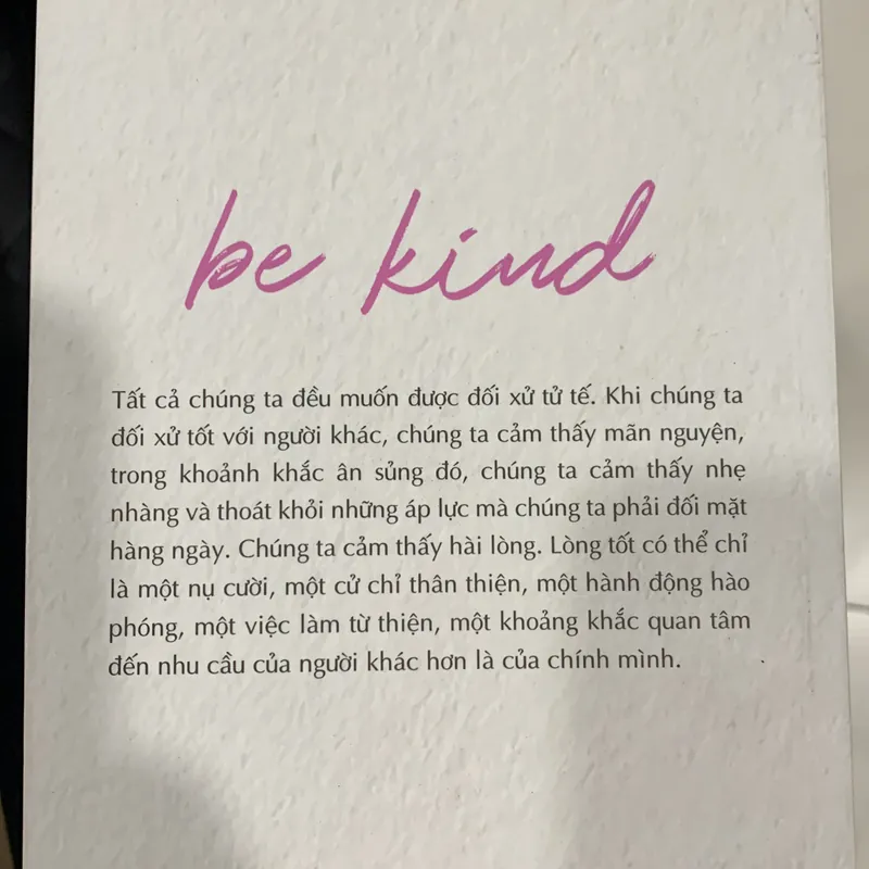 Sách Hãy có lòng tốt Be kind 595686