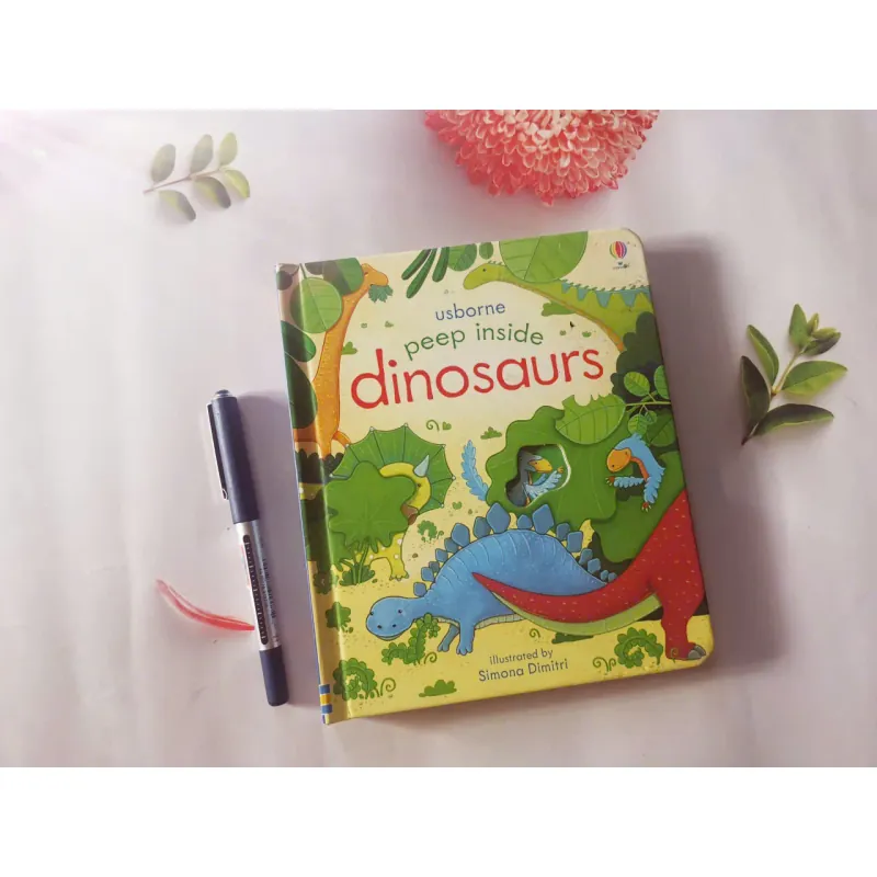 Usborne Peep Inside Dinosaurs 961426