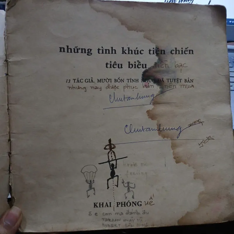 NHỮNG TÌNH KHÚC TIỀN CHIẾN TIÊU BIỂU 970341