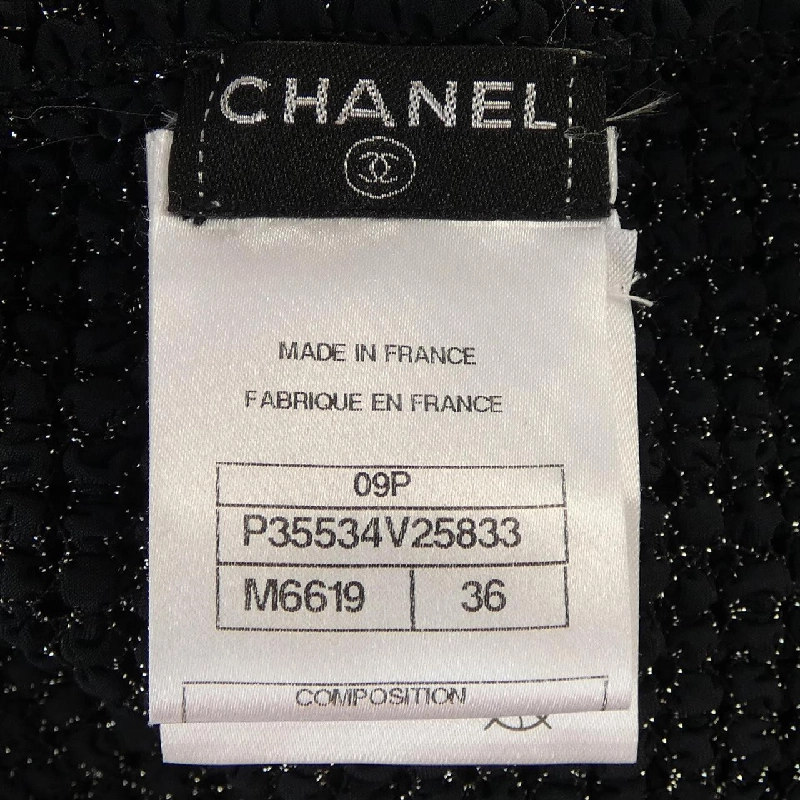 Jacket không cổ CHANEL - Hàng hiệu Authentic 825316