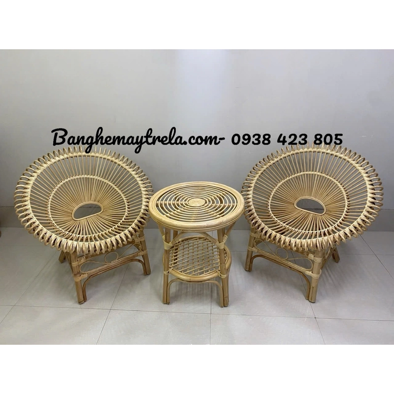 Ghế sen mây tròn 526112