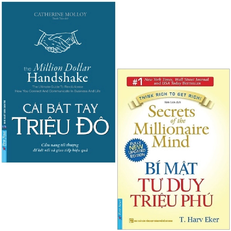 Combo Sách Bí Mật Tư Duy Triệu Phú + Cái Bắt Tay Triệu Đô (Bộ 2 Cuốn) - T Harv Eker, Catherine Molloy 743402