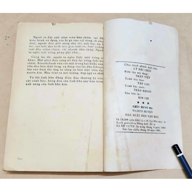 Tiểu thuyết CHÍN MƯƠI BA (Victor Hugo) - 507 trang 731439