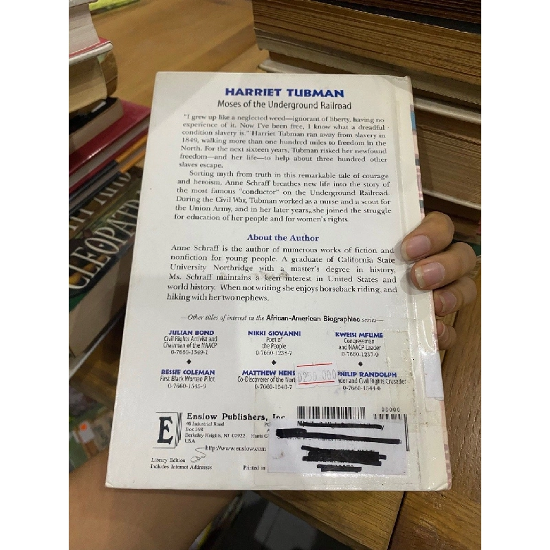 Harriet Tubman : Moses of the Underground Railroad - Anne Schraff 541309