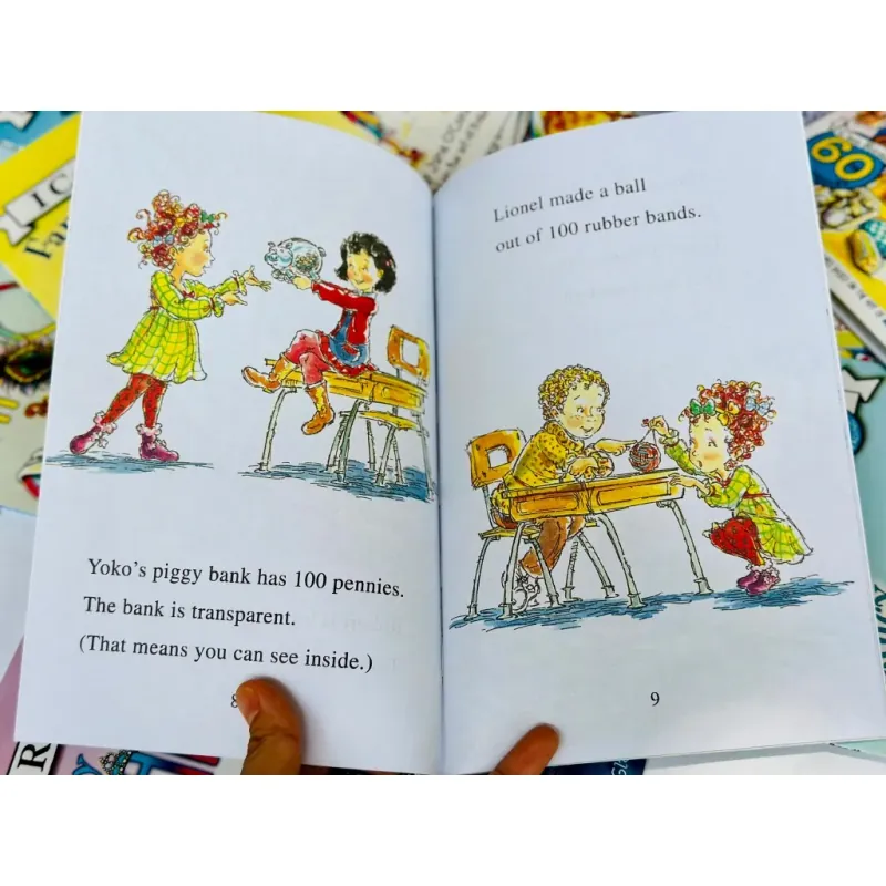 (Shop mới)  Sách - Fancy Nancy i can read 30 quyển tặng audio, bản mới nhất 756022