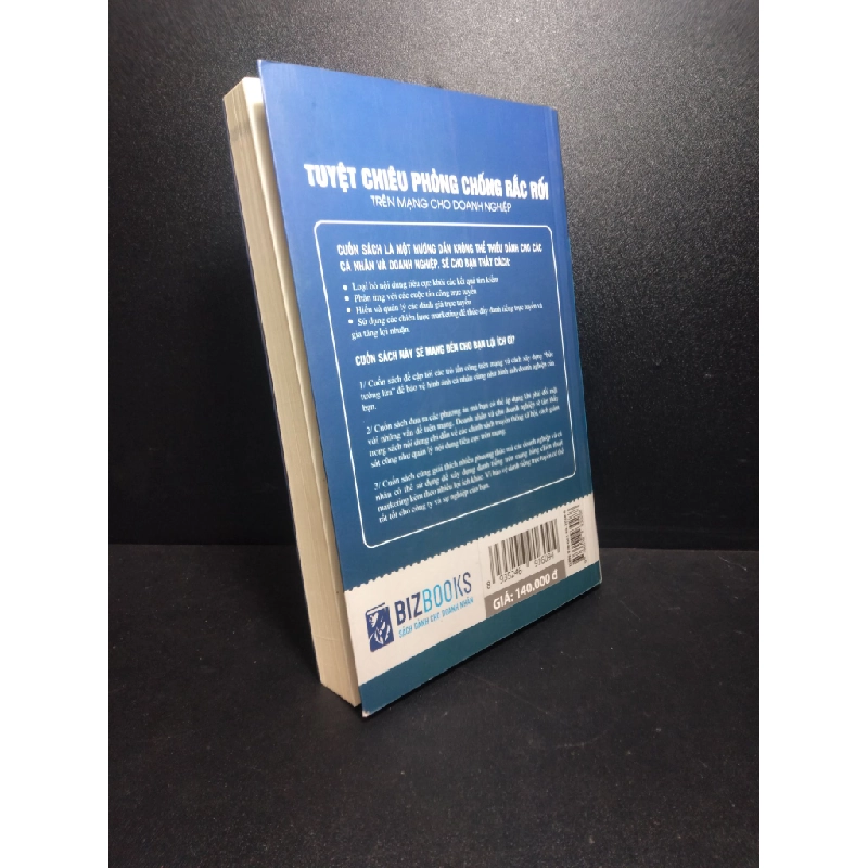 Tuyệt chiêu phòng chống Rắc Rối trên mạng cho doanh nghiệp 2018 John P.David mới 90% bẩn nhẹ HPB.HCM2710 31408