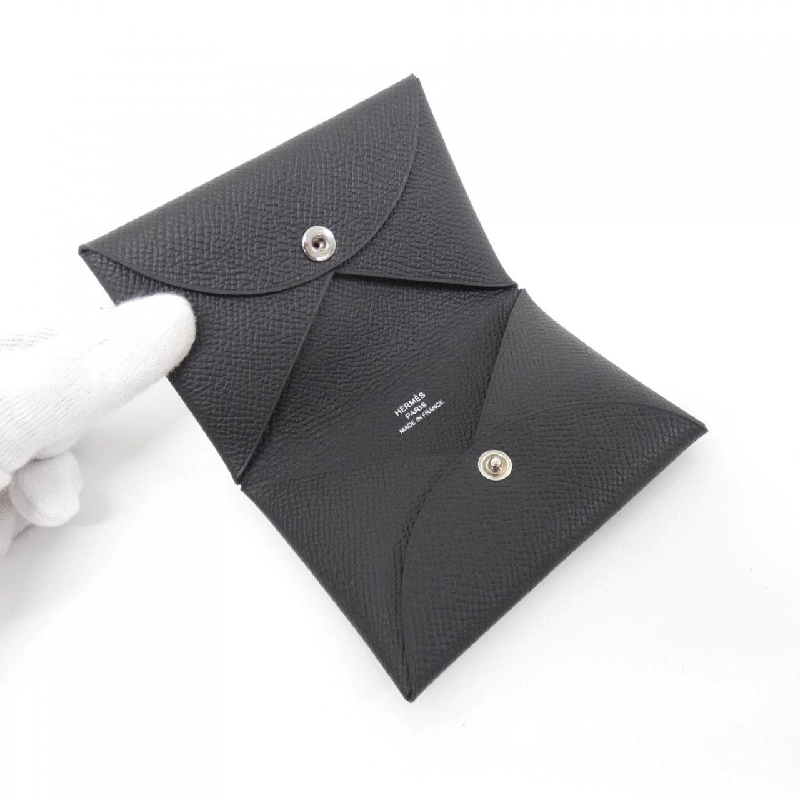 【Sản phẩm chưa sử dụng】Thẻ đựng thẻ Hermes Calvi 044164CK 622603