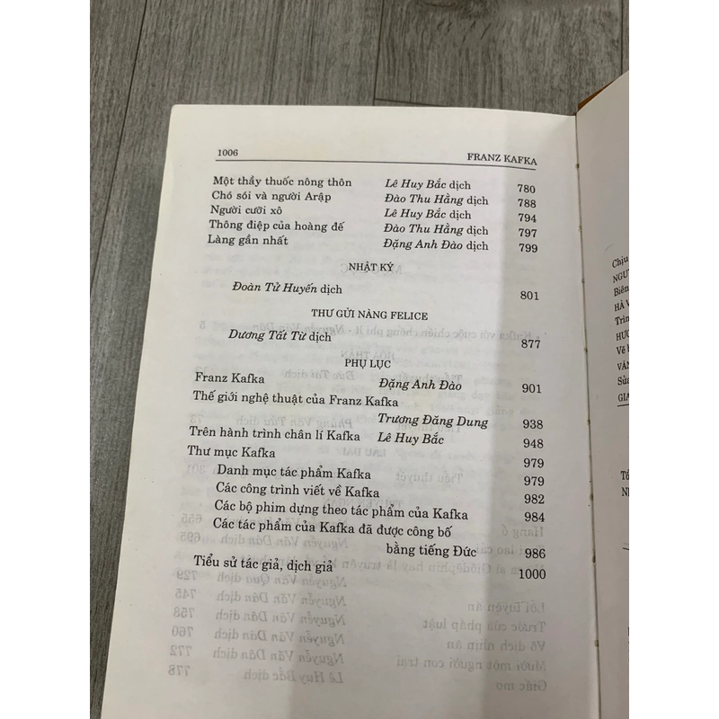Franz Kafka tuyển tập tác phẩm. 1b5 551601