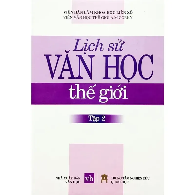 Lịch Sử Văn Học Thế Giới - Tập 2 615252