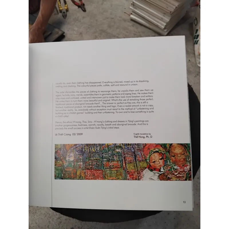 Thổ cẩm khác vựng tập hội họa của Đoàn Xuân Tặng  1006126
