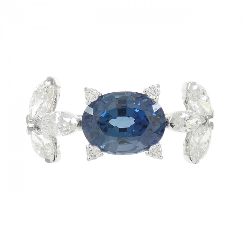 Nhẫn Sapphire K18WG 2.05CT - Hàng hiệu Chính hãng 855372