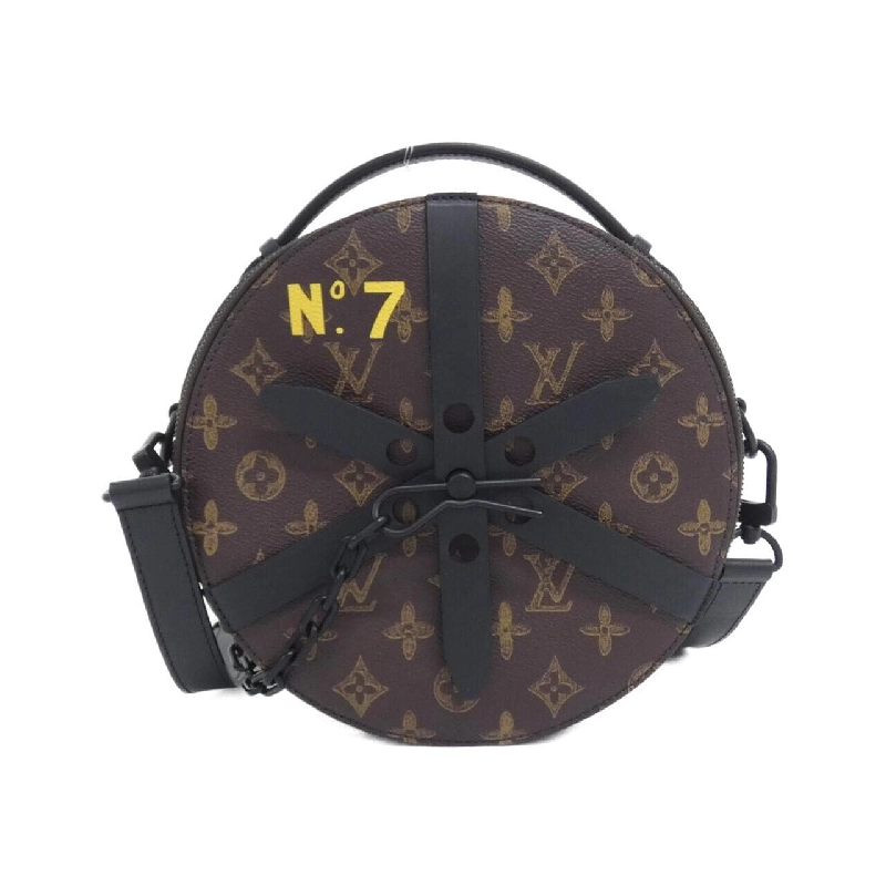 Túi xách vai Louis Vuitton Monogram (N°7) Wheel Box M59706 608978