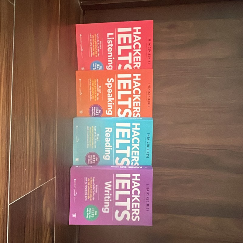 Bộ sách luyện thi IELTS (tự luyện) Hackers IELTS 4 kỹ năng 143734