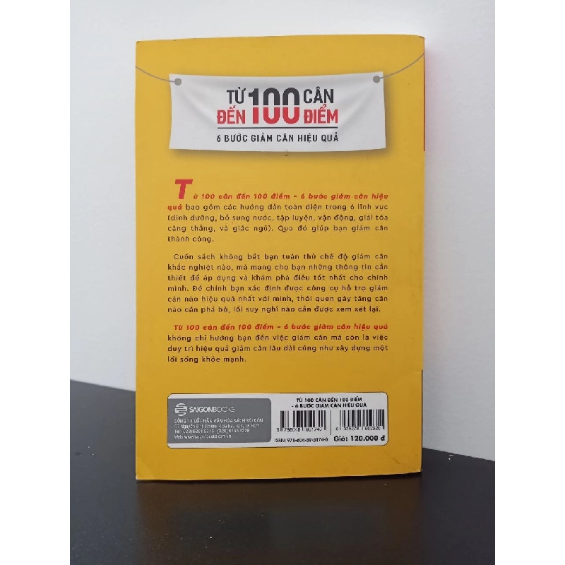 Từ 100 cân đến 100 điểm: 6 bước giảm cân hiệu quả - Liz Josefsberg New 95% HCM.ASB2302 354311