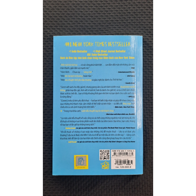 Khi lỗi thuộc về những vì sao - John Green  526960