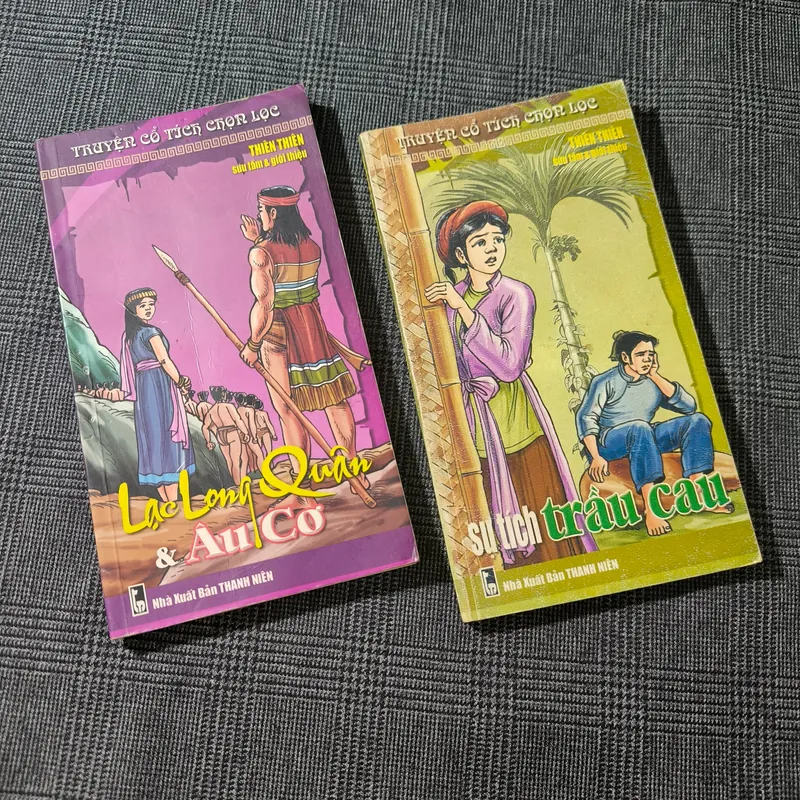 (Combo 2 cuốn Truyện Cổ Tích) Sự tích Trầu cau - Lạc Long Quân & Âu Cơ - Thiên Thiên 697712
