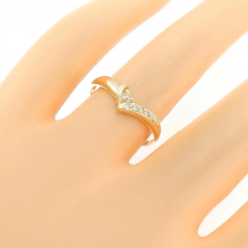 Nhẫn kim cương K14YG 0.08CT - Hàng hiệu Authentic 853145