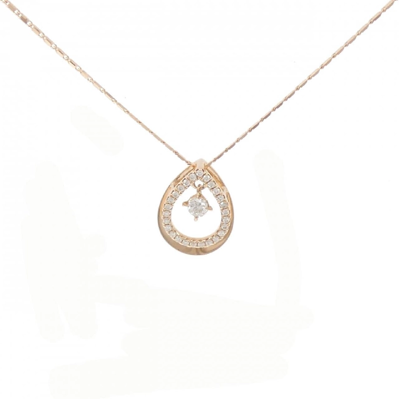 Dây chuyền kim cương 750PG 0.08CT - Hàng hiệu Authentic 858155