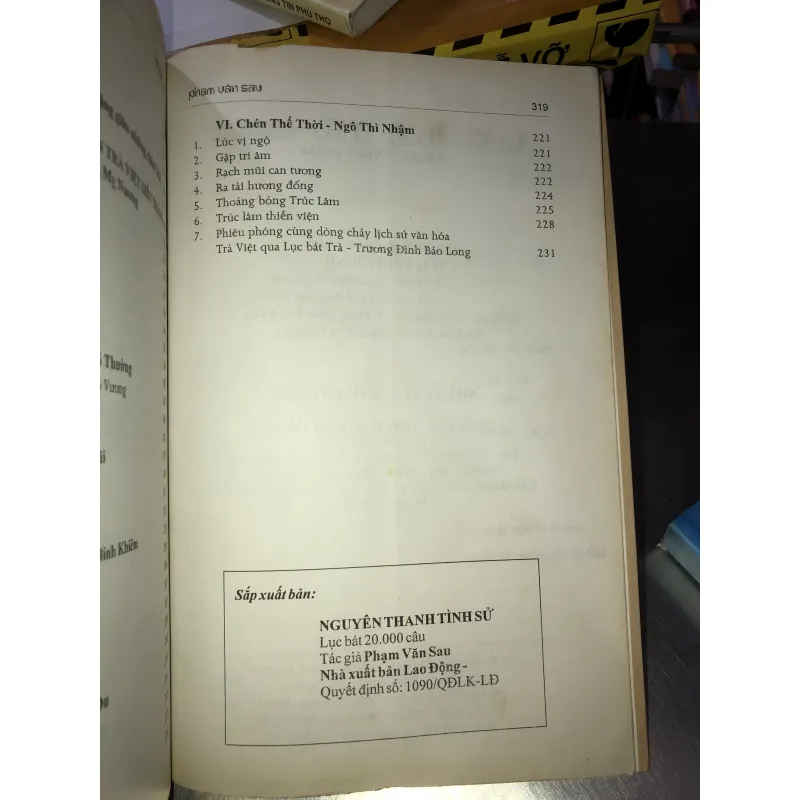 Lục bát trà - Phạm Văn Sau 753226