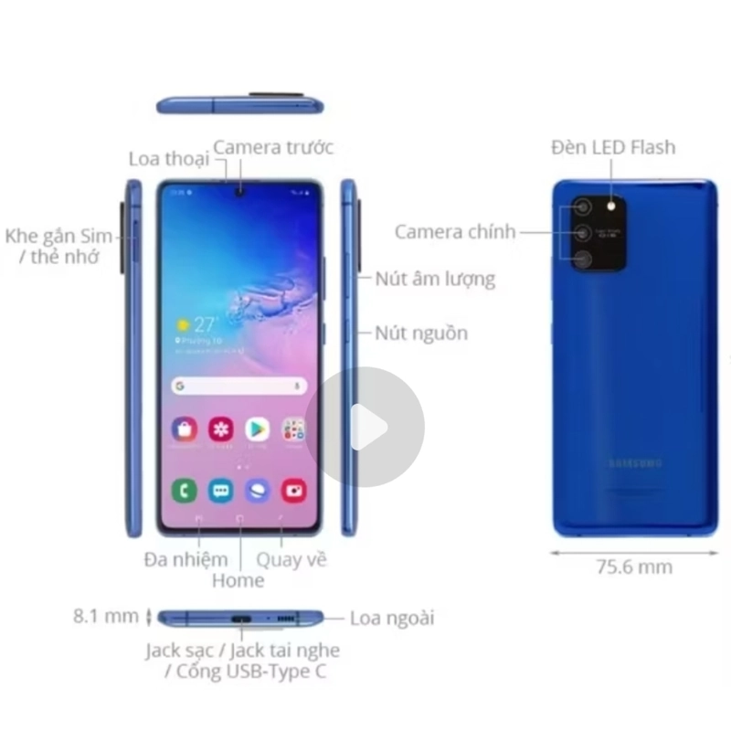 Sam sung s10lite 522429