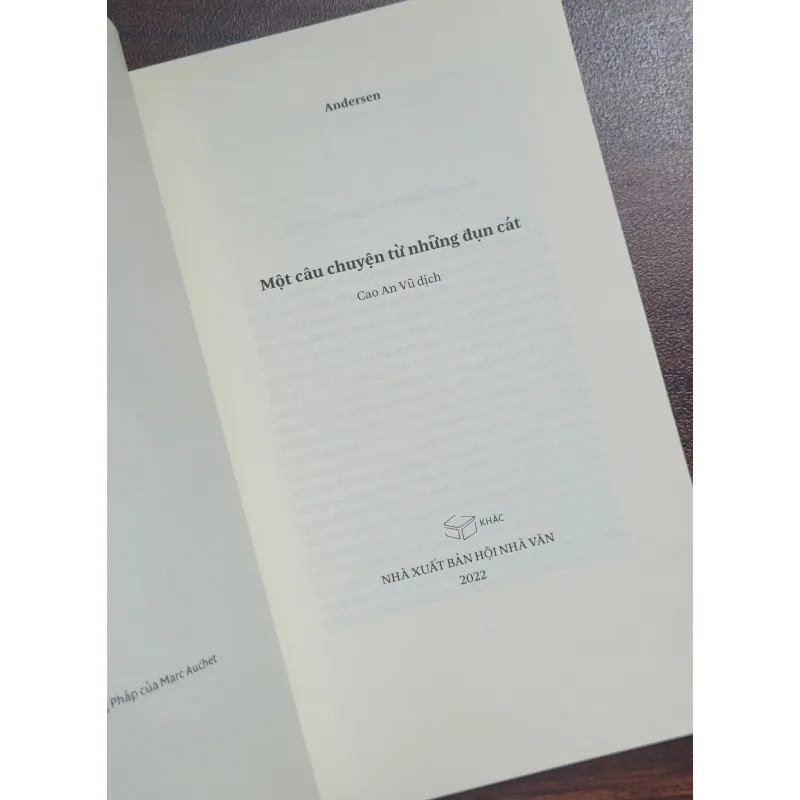 Một câu chuyện từ những đụn cát - Andersen 1025892