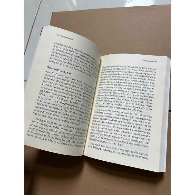 Give and Take Cho và Nhận - Adam Grant 736054