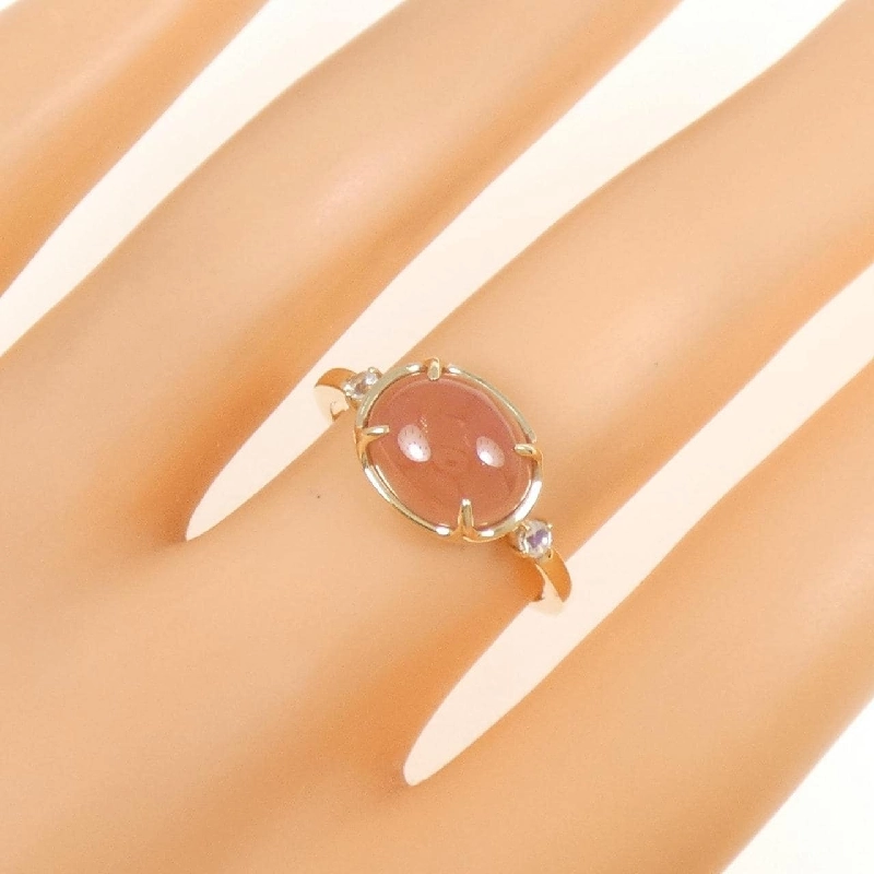 Nhẫn Rhodochrosite K10YG 668883