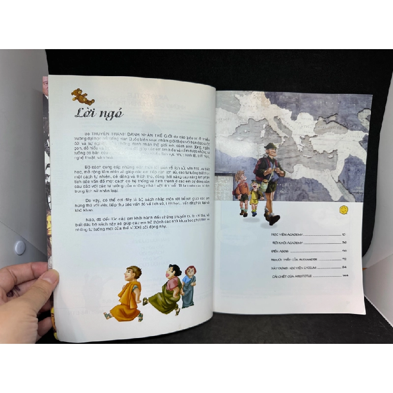 Aristotle Những Câu Chuyện Thú Vị - Bộ Truyện Tranh Danh Nhân Thế Giới, Mới 80% (Ố Nhẹ, Bìa Cong), 2008 SBM2405 450657