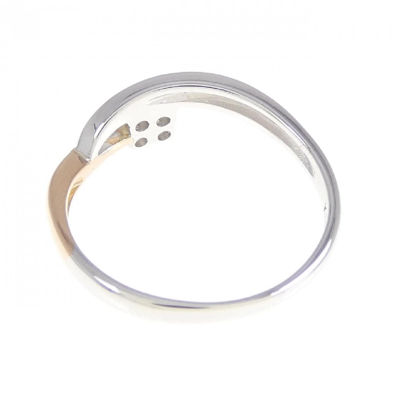 Nhẫn kim cương hoa K18WG/K18PG 670120