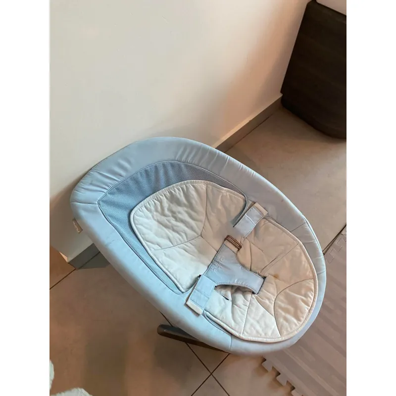 Ghế rung cho bé từ mọi lứa tuổi Nuna cao cấp màu xanh nhạt 1042842