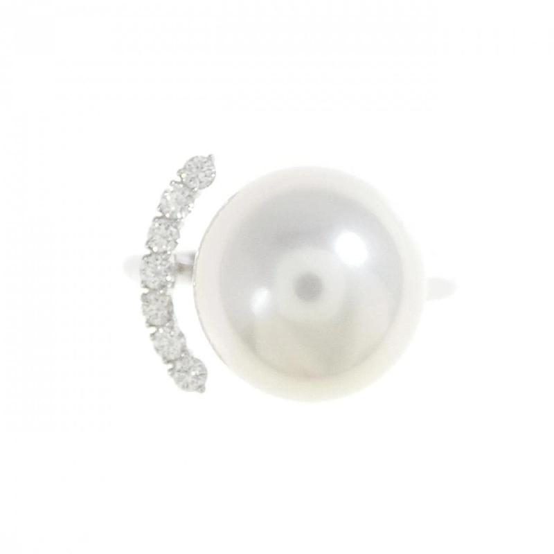 Nhẫn ngọc trai trắng 750WG 11.7mm 668223