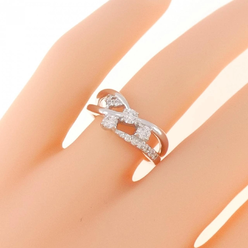 Nhẫn kim cương K18WG 0.326CT - Hàng hiệu Authentic 860224