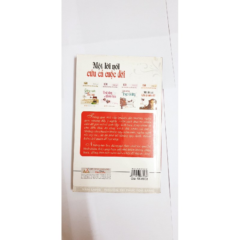 Sách Truyện MỘT LỜI NÓI CỨU CẢ CUỘC ĐỜI 19288