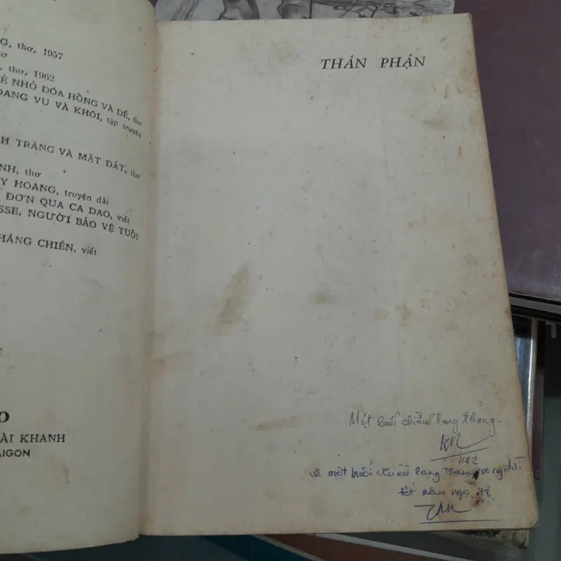 THÂN PHẬN - HOÀI THANH 703805