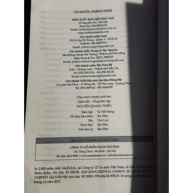 Cây người - Patrick White 756440