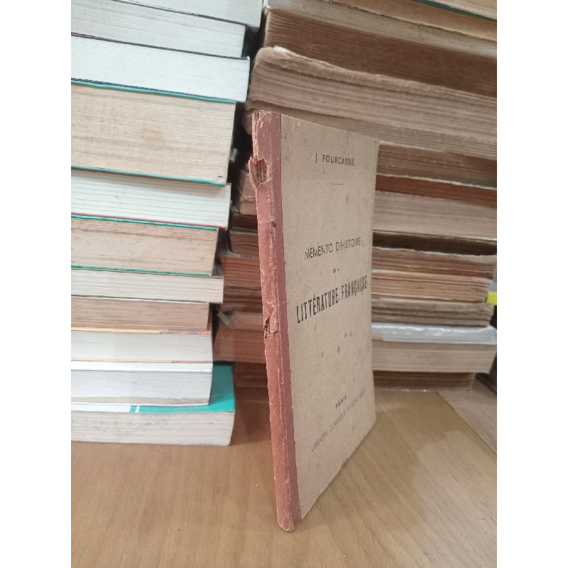 Memento D'Histoire de la Littérature Francaise - J. Fourcassié 1025869