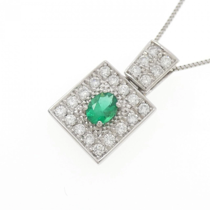 Dây chuyền ngọc lục bảo PT900/PT850 0.345CT - Hàng hiệu Authentic 858531
