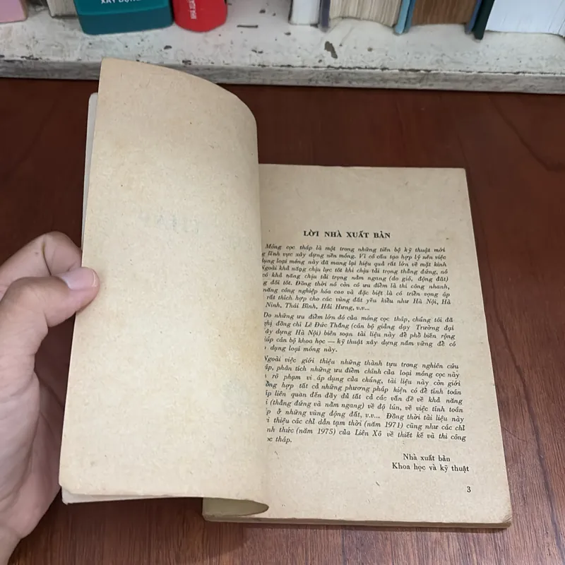 II Sách Kỹ Thuật Xưa: Móng Cọc Tháp - Lê Đức Thắng - 1977 604866