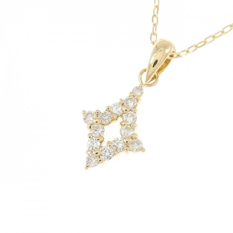 K18YG Dây chuyền kim cương 0.25CT - Hàng hiệu Chính hãng 862270