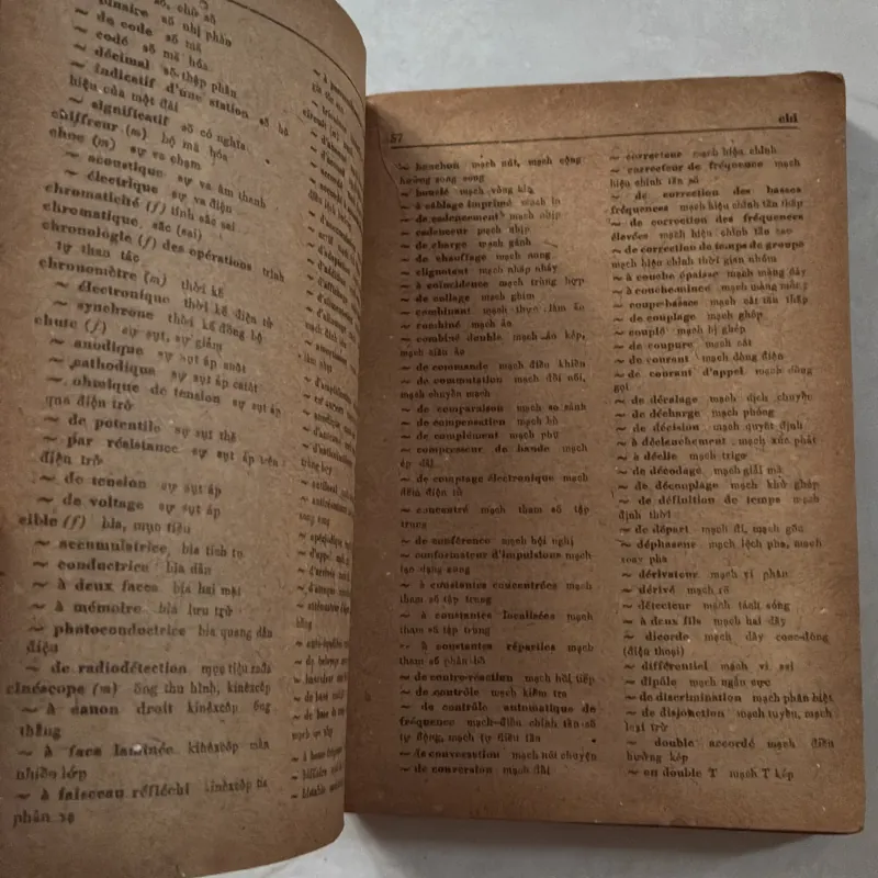 Từ điển kỹ thuật vô tuyến điện tử Pháp - Việt - Phạm Văn Bảy 800852