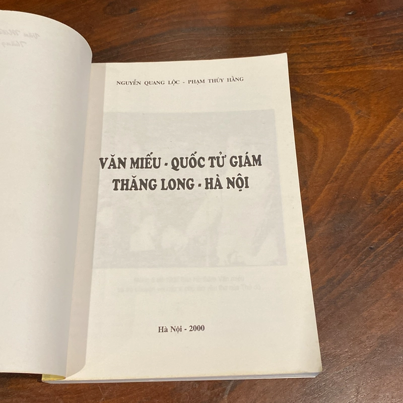 VĂN MIẾU QUỐC TỬ GIÁM (XB 2000) 501201