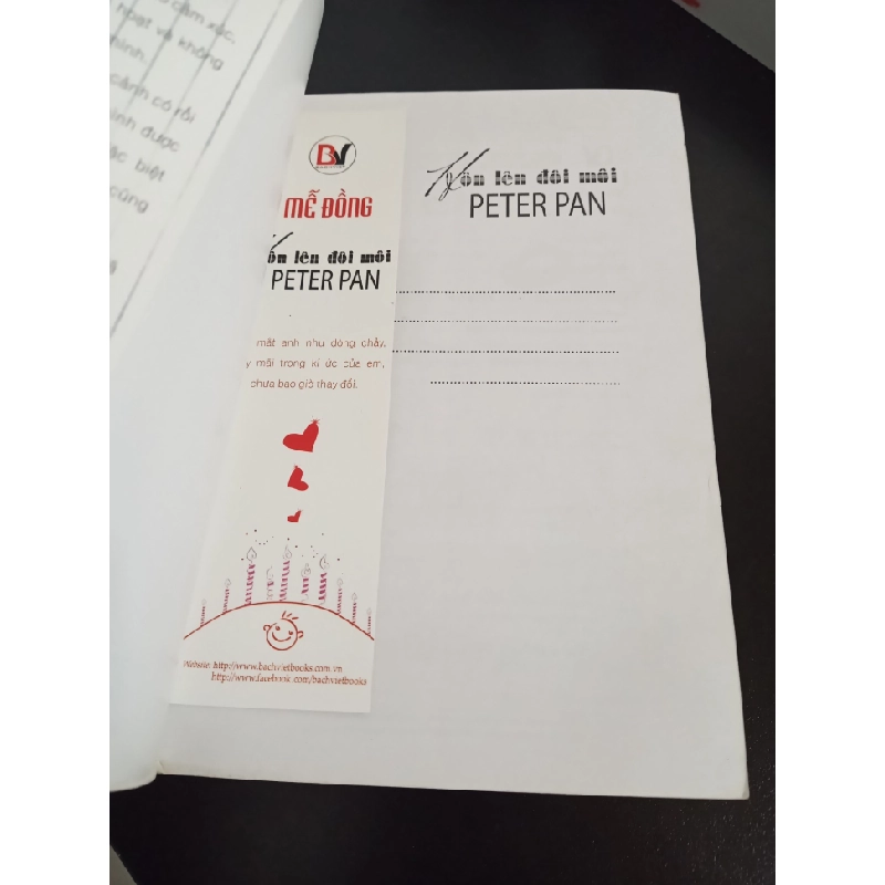 Hôn Lên Đôi Môi Peter Pan - Mễ Đồng New 80% HCM.ASB0701 341203