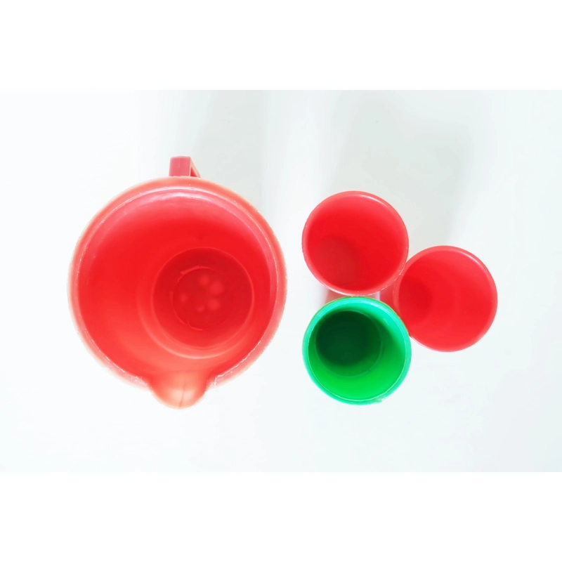 Lô ca đựng nước & cốc nhựa mini trong bộ chơi đồ hàng xưa phiên bản tuổi thơ 9x 454968