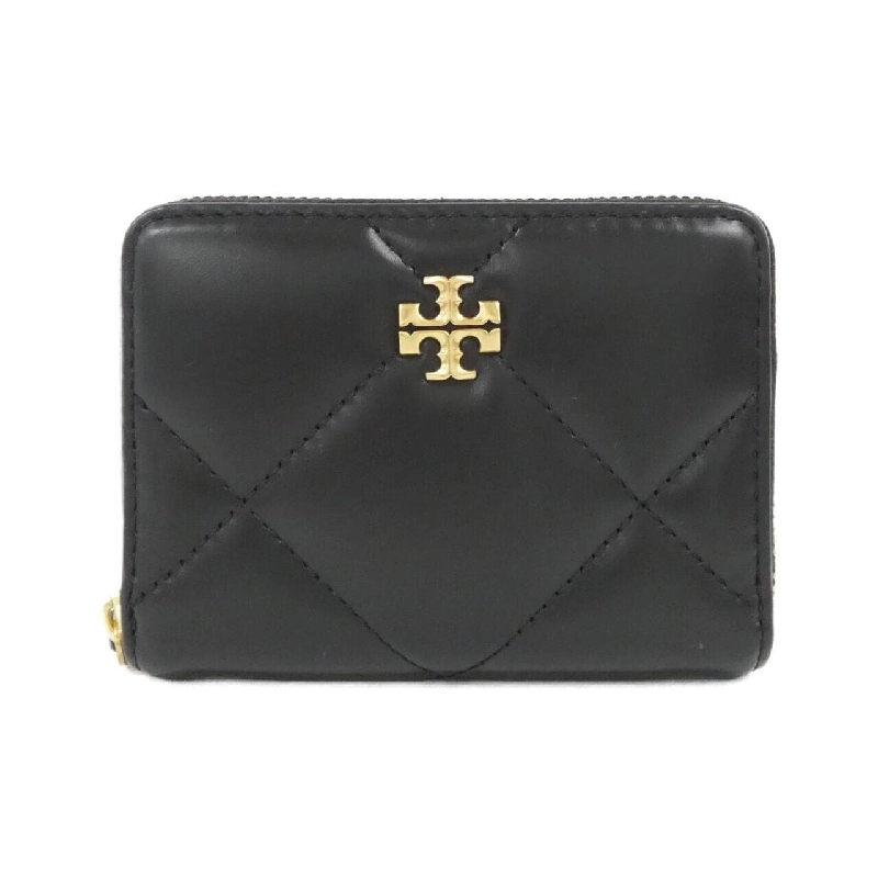 【Sản phẩm mới】Tory Burch KIRA DIAMOND QUILT SMALL ZIP AROUND WALL 159791 Ví đựng tiền xu 621870